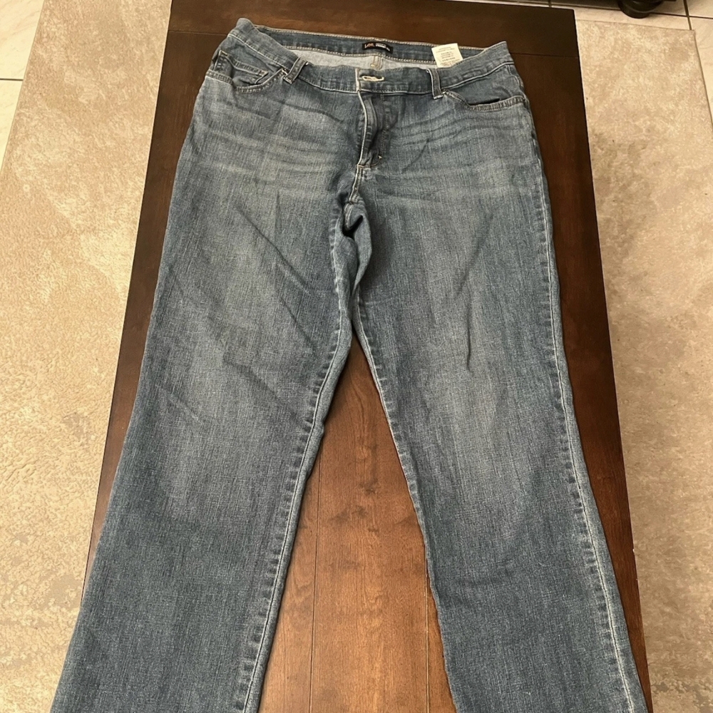 Lee‎ Women's Straight Leg Blue Jeans